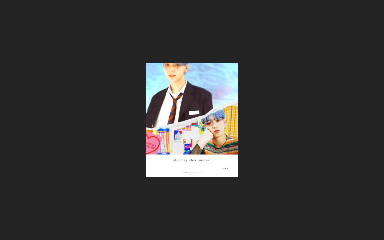Carrd profile picture for @album